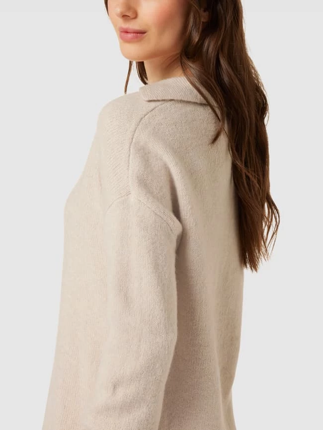 Christian Berg Woman Strickkleid In Knielänge - Beige 5 Christian Berg Woman Strickkleid In Knielänge - Beige – Bild 3