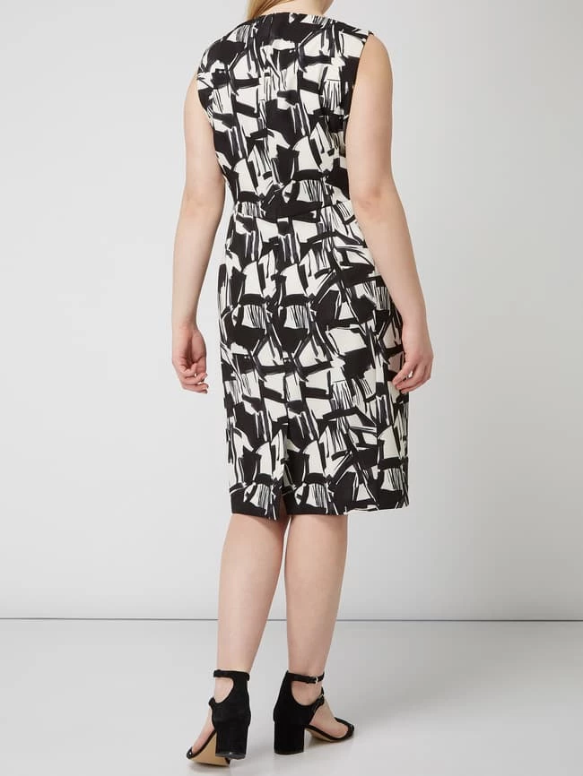 Persona By Marina Rinaldi PLUS SIZE - Kleid Mit Allover-Muster - Schwarz 6 Persona By Marina Rinaldi PLUS SIZE - Kleid Mit Allover-Muster - Schwarz – Bild 5