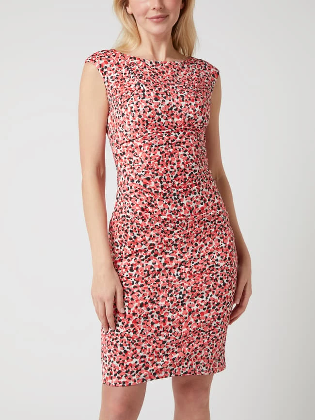 Montego Kleid Mit Allover-Muster - Rot 6 Montego Kleid Mit Allover-Muster - Rot – Bild 4