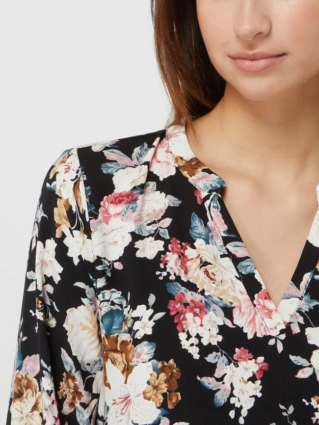 Only Kleid Mit Floralem Muster Modell 'Thea' - Schwarz 5 Only Kleid Mit Floralem Muster Modell 'Thea' - Schwarz – Bild 3