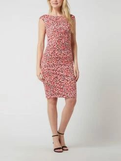 Montego Kleid Mit Allover-Muster - Rot