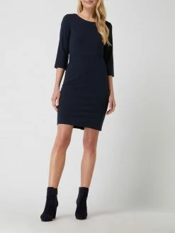 ICHI Kleid Mit 3/4-Arm Modell 'Kate' - Dunkelblau