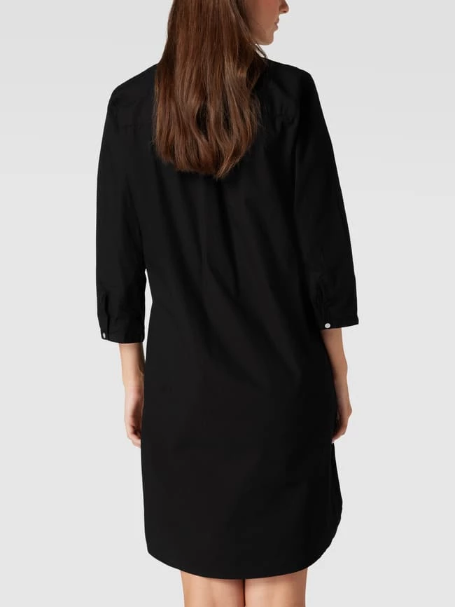 Montego Knielanges Kleid Mit Stickereien - Schwarz 7 Montego Knielanges Kleid Mit Stickereien - Schwarz – Bild 5