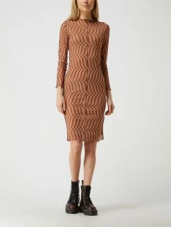 Only Kleid Aus Mesh Modell 'Nellie' - Camel