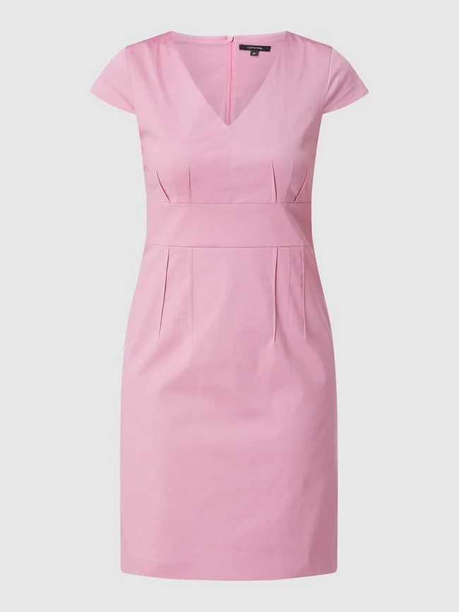 Comma Etuikleid Mit Teilungsnähten - Pink 4 Comma Etuikleid Mit Teilungsnähten - Pink – Bild 2
