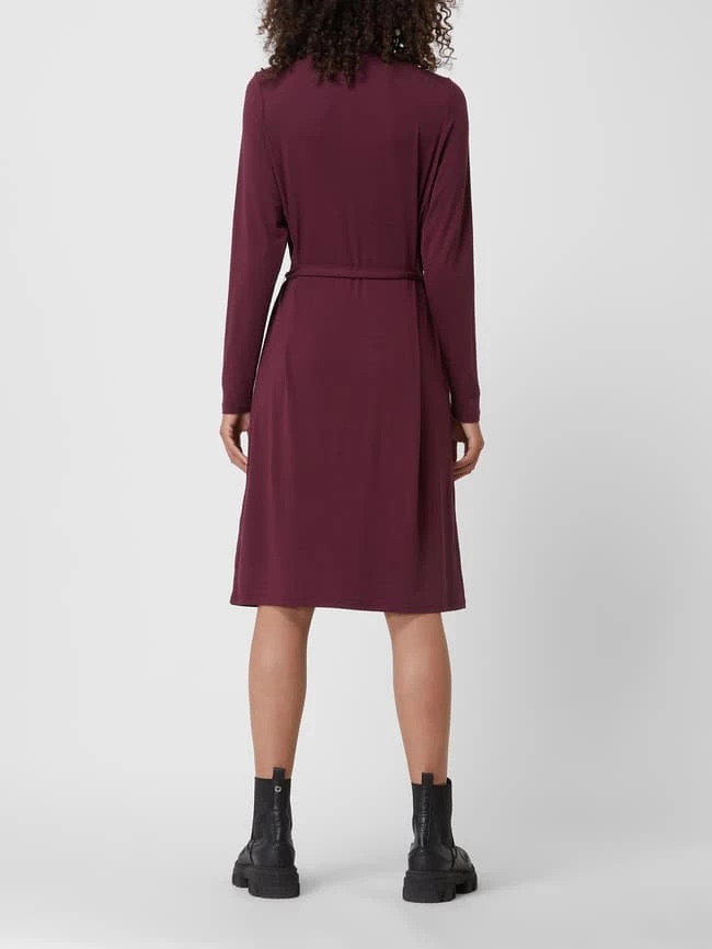 Fransa Jerseykleid Mit Rollkragen Modell 'Fraan' - Bordeaux Rot 6 Fransa Jerseykleid Mit Rollkragen Modell 'Fraan' - Bordeaux Rot – Bild 4