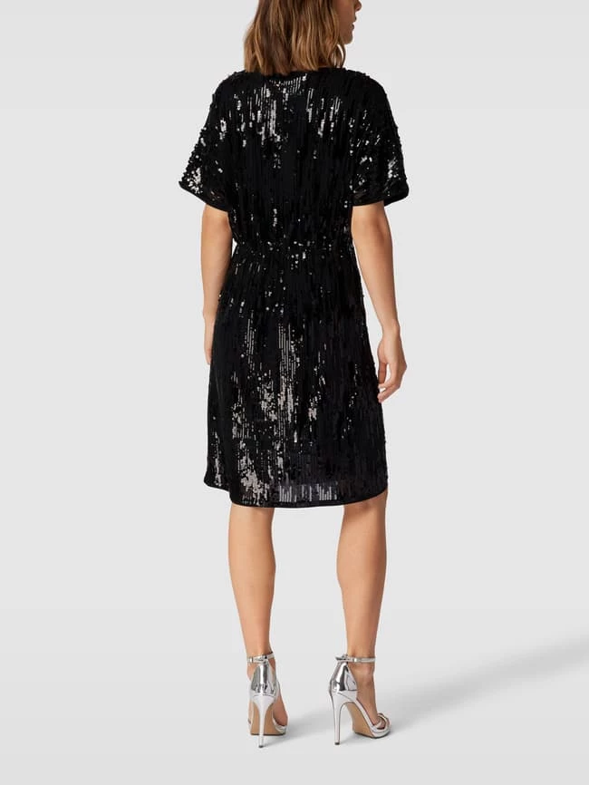 Milano Italy Kleid Mit Paillettenbesatz - Schwarz 7 Milano Italy Kleid Mit Paillettenbesatz - Schwarz – Bild 5