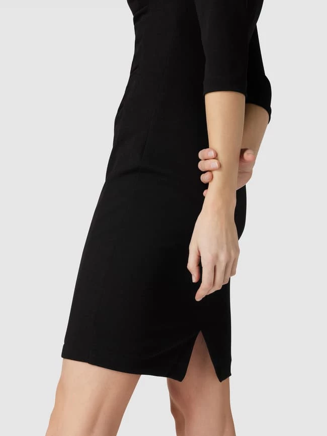 Paradi Cocktailkleid Mit 3/4-Ärmeln Und Raffungen - Schwarz 5 Paradi Cocktailkleid Mit 3/4-Ärmeln Und Raffungen - Schwarz – Bild 3