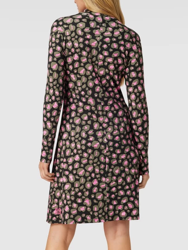Marc Cain Kleid Mit Allover-Muster - Schwarz 7 Marc Cain Kleid Mit Allover-Muster - Schwarz – Bild 5