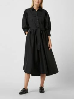 (The Mercer) N.Y. Kleid Mit Taillengürtel - Schwarz