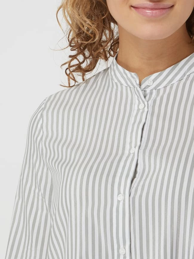 Only Blusenkleid Mit Streifenmuster Modell 'Ditte' - Schilf 5 Only Blusenkleid Mit Streifenmuster Modell 'Ditte' - Schilf – Bild 3