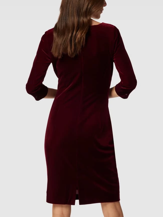 Paradi Cocktailkleid Aus Samt - Bordeaux Rot 7 Paradi Cocktailkleid Aus Samt - Bordeaux Rot – Bild 5