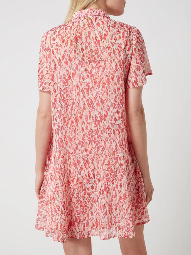 FREEBIRD Blusenkleid Aus Chiffon Modell 'Celeste' - Rot 7 FREEBIRD Blusenkleid Aus Chiffon Modell 'Celeste' - Rot – Bild 5