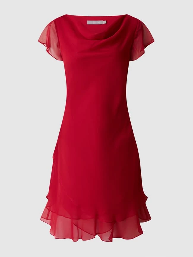 Christian Berg Cocktail Cocktailkleid Aus Chiffon - Pink 4 Christian Berg Cocktail Cocktailkleid Aus Chiffon - Pink – Bild 2