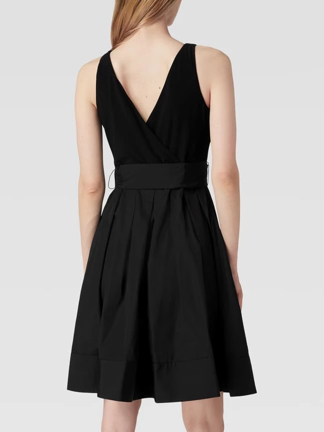 Lauren Ralph Lauren Knielanges Cocktailkleid Mit Taillengürtel Modell 'YURI' - Schwarz 7 Lauren Ralph Lauren Knielanges Cocktailkleid Mit Taillengürtel Modell 'YURI' - Schwarz – Bild 5