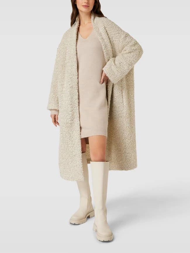 Christian Berg Woman Strickkleid In Knielänge - Beige 3 Christian Berg Woman Strickkleid In Knielänge - Beige