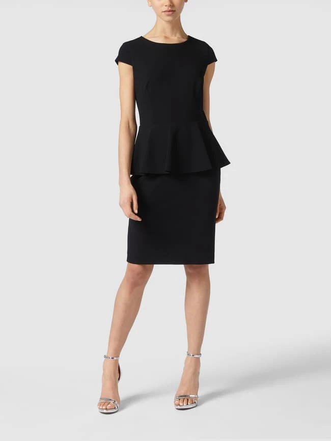 Paradi Cocktailkleid Mit Schößchen - Schwarz 6 Paradi Cocktailkleid Mit Schößchen - Schwarz – Bild 4