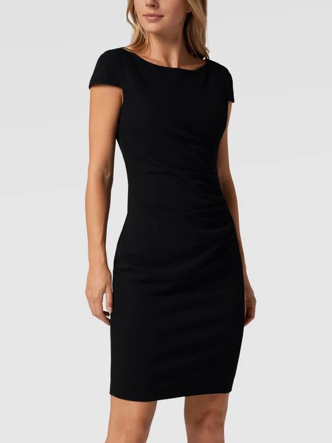 Paradi Cocktailkleid Mit Angeschnittenen Ärmeln Und Raffungen - Schwarz 6 Paradi Cocktailkleid Mit Angeschnittenen Ärmeln Und Raffungen - Schwarz – Bild 4