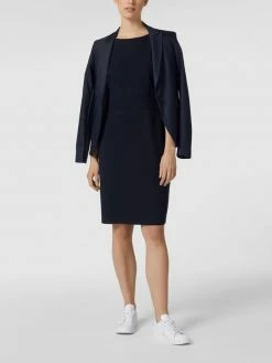 Jake*s Collection Etuikleid Mit Gestufter Taillenpasse - Marineblau