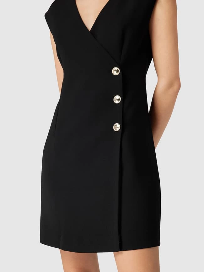 Mango Minikleid In Wickel-Optik - Schwarz 5 Mango Minikleid In Wickel-Optik - Schwarz – Bild 3